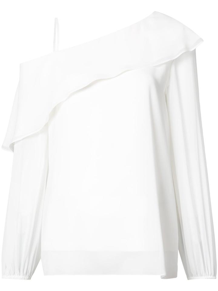 Aula Gathered Lace Top - Nude & Neutrals