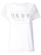 Dkny Printed Logo T-shirt - White