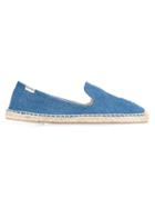 Soludos Denim Espadrille With Ice Lolly Embroidery