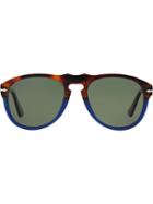 Persol 'po0649' Sunglasses, Men's, Blue, Plastic