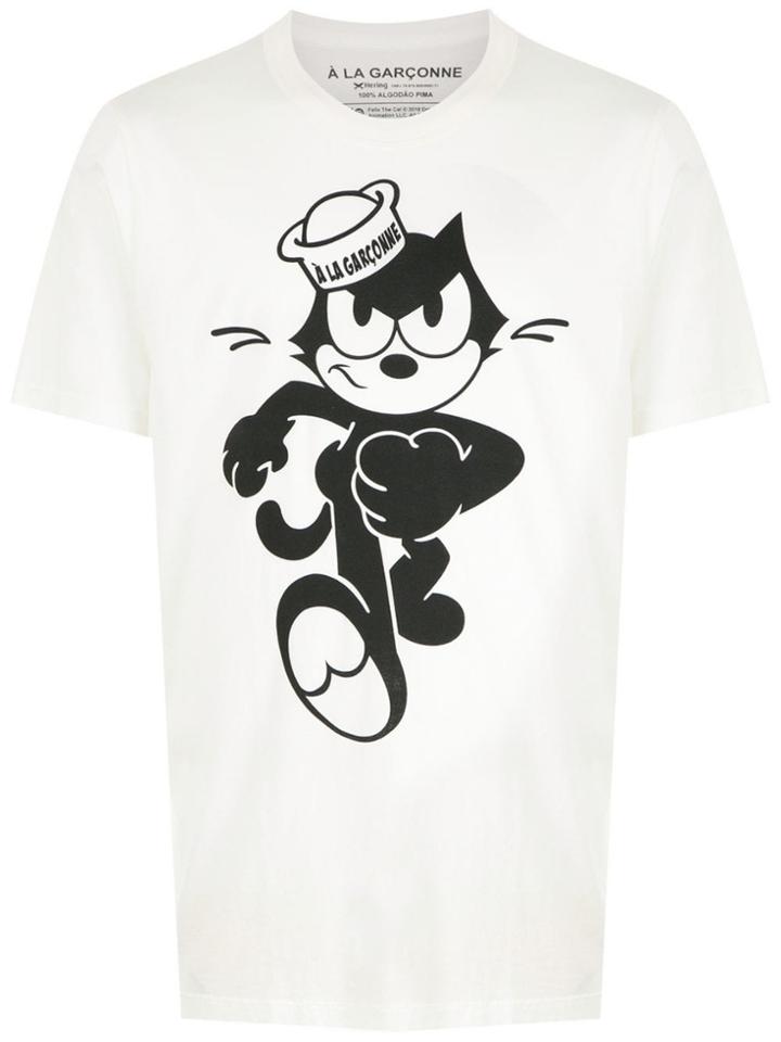 À La Garçonne Sailor Felix À La Garçonne + Hering T-shirt - White