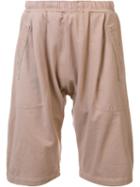 Willy Chavarria Track Shorts, Men's, Size: Medium, Nude/neutrals, Cotton