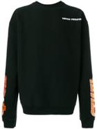 Heron Preston Printed Logo Sweatshirt - Black
