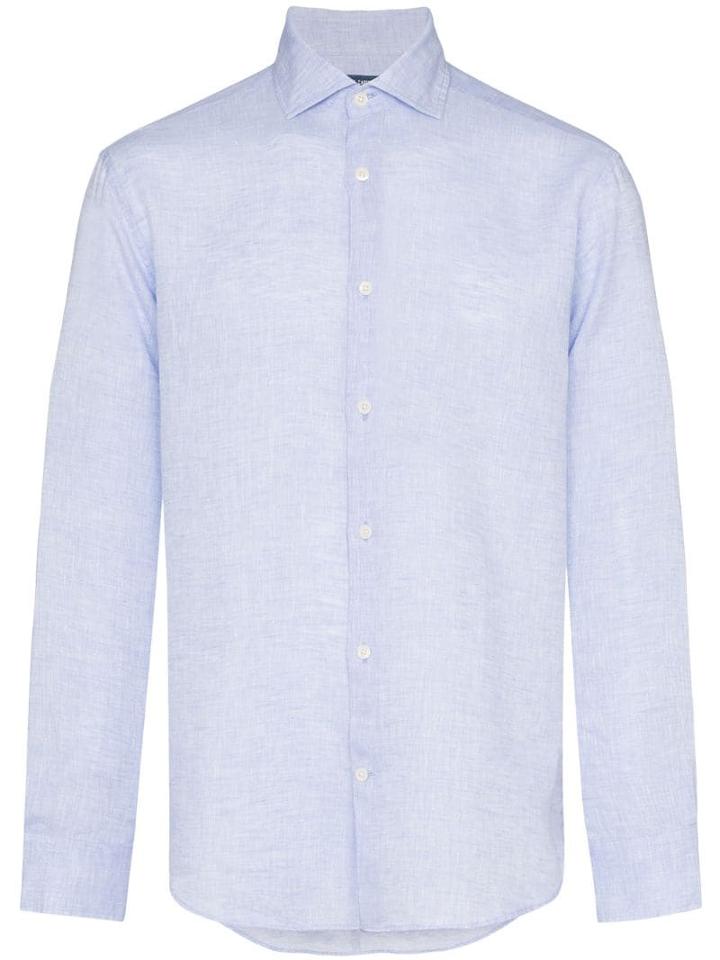 Frescobol Carioca Antonio Classic Shirt - Blue