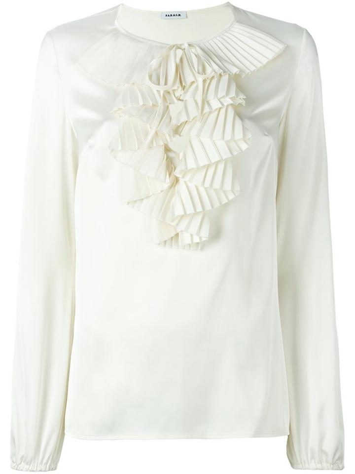 P.a.r.o.s.h. 'piano' Blouse, Women's, Size: Small, Nude/neutrals, Polyester