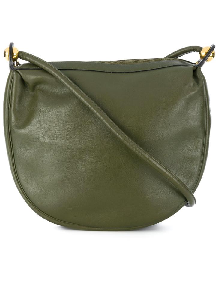 Christian Dior Vintage Zipped Shoulder Bag - Green
