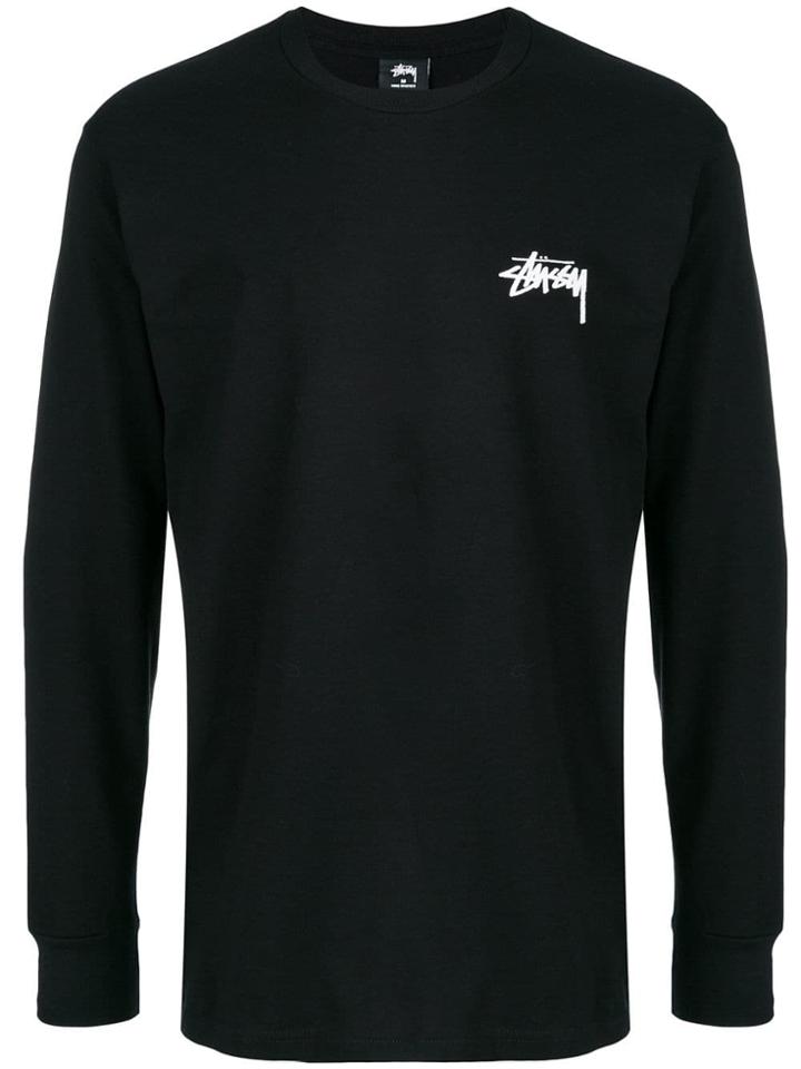 Stussy Logo Top - Black