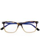 Tom Ford Eyewear Havana 055 Glasses - Brown