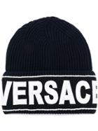 Versace Logo Hat - Blue