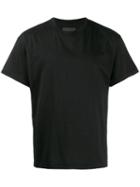 Fumito Ganryu Embroidered Cotton T-shirt - Black