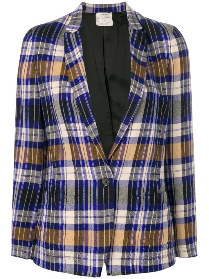 Forte Forte Single Breasted Blazer - Blue