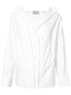 Balossa White Shirt Tienne Layered Effect Shirt