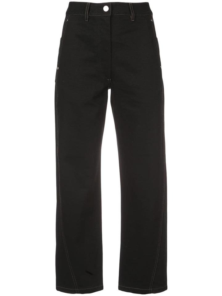Lemaire Twisted Tapered Jeans - Black