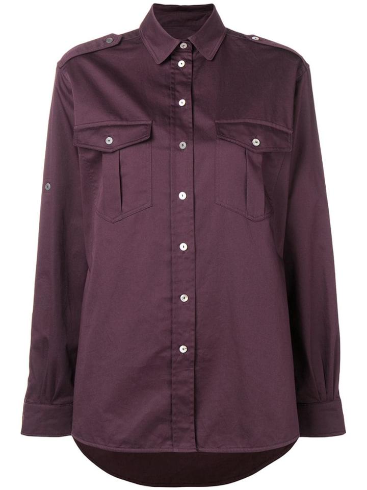Holland & Holland Pointed Collar Shirt - Red