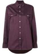 Holland & Holland Pointed Collar Shirt - Red