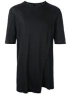 Forme D'expression Layered T-shirt, Men's, Size: Xl, Black, Cotton/linen/flax