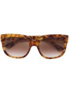 Gucci Eyewear Havana Square Sunglasses - Brown