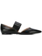 Tod's Pointed Ballerina Shoes - Black