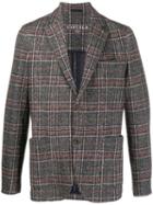 Circolo 1901 Heritage Check Blazer - Blue