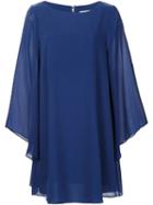 Alice+olivia 'eleonora' Dress, Women's, Size: Large, Blue, Silk/spandex/elastane