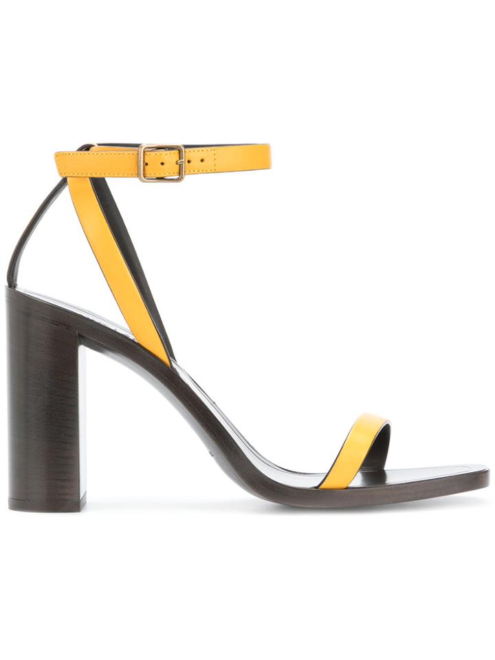 Saint Laurent Tanger Sandals - Yellow & Orange