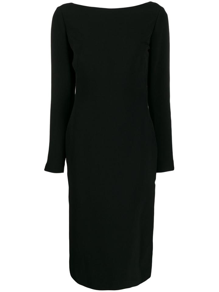 Tom Ford Backless Fitted Dress - Black