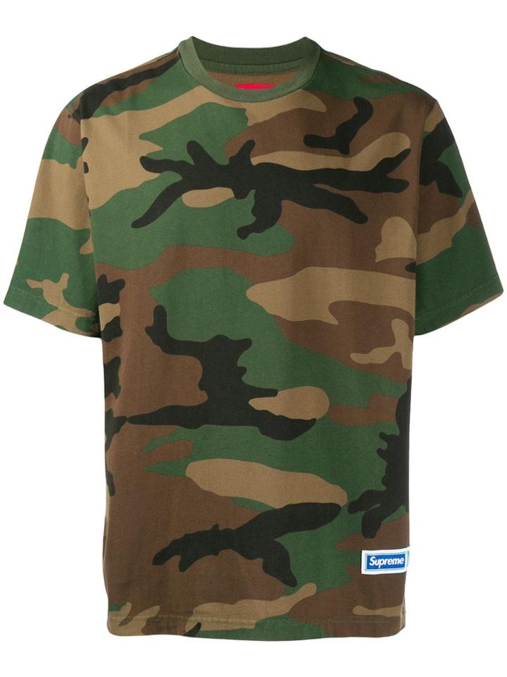 Supreme Camo T-shirt - Green