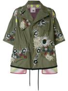 Antonio Marras Embellished Military Jacket - Green