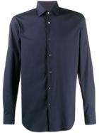 Corneliani Formal Plain Shirt - Blue