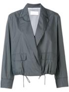 Fabiana Filippi Blazer Style Parka Jacket - Grey
