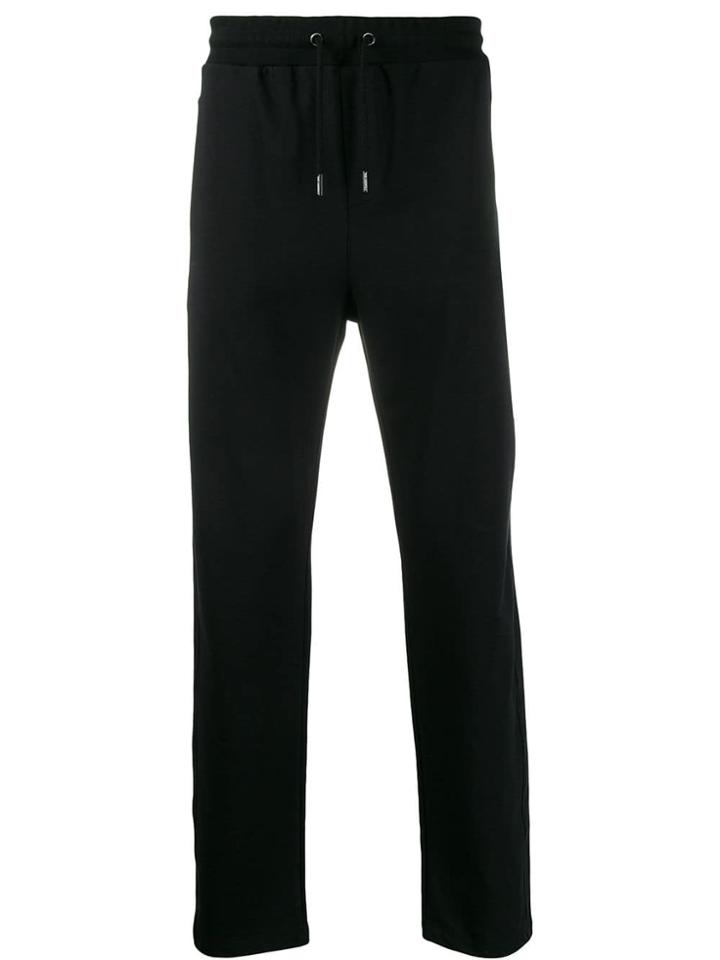 Karl Lagerfeld Drawstring Waist Trousers - Black