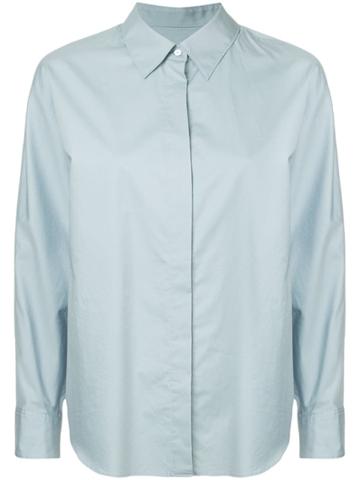 Des Prés Boxy Shirt - Blue