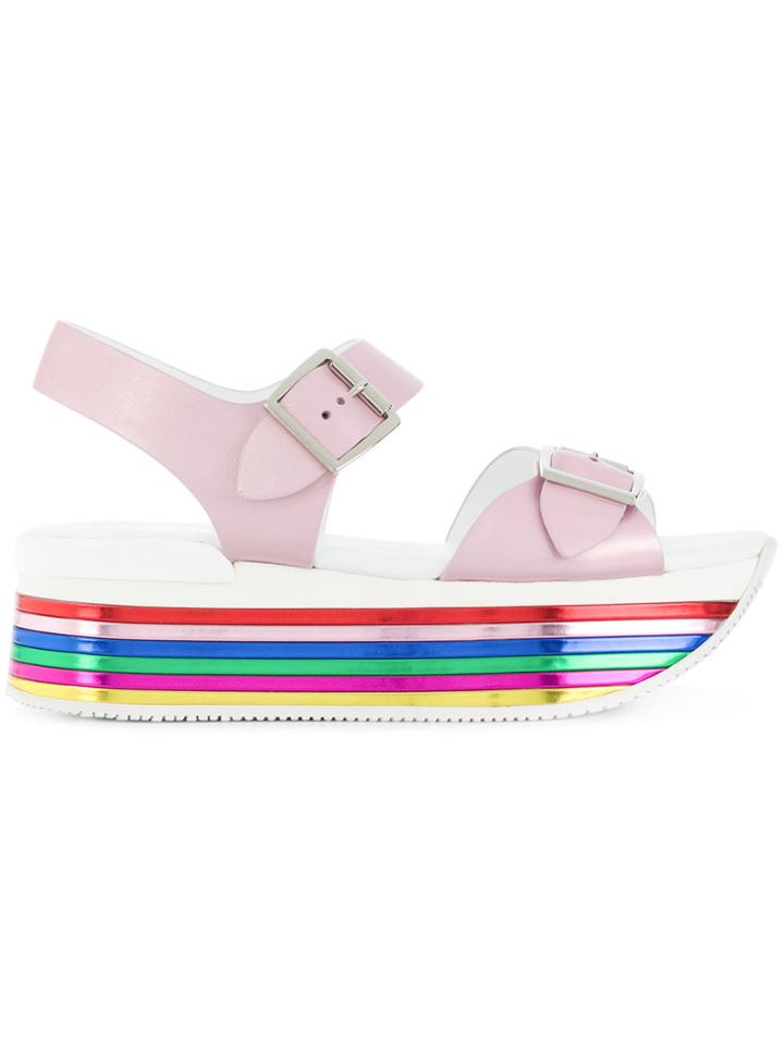 Hogan Maxi H222 Sandals - Multicolour