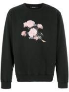 Misbhv Floral Print Sweatshirt - Black
