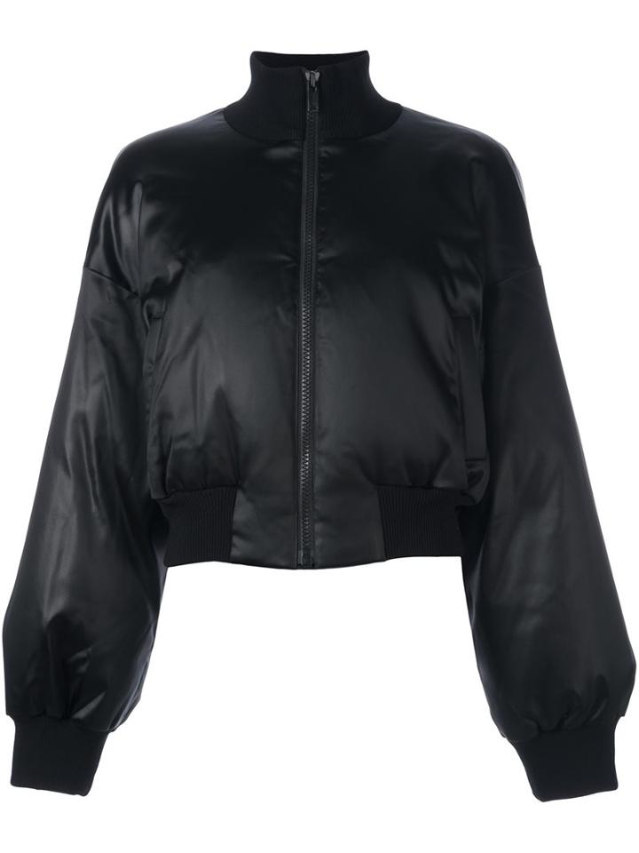 Dkny Satin Bomber Jacket