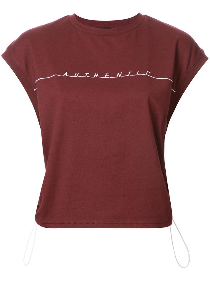 G.v.g.v. Authentic T-shirt, Women's, Size: Xs, Red, Cotton