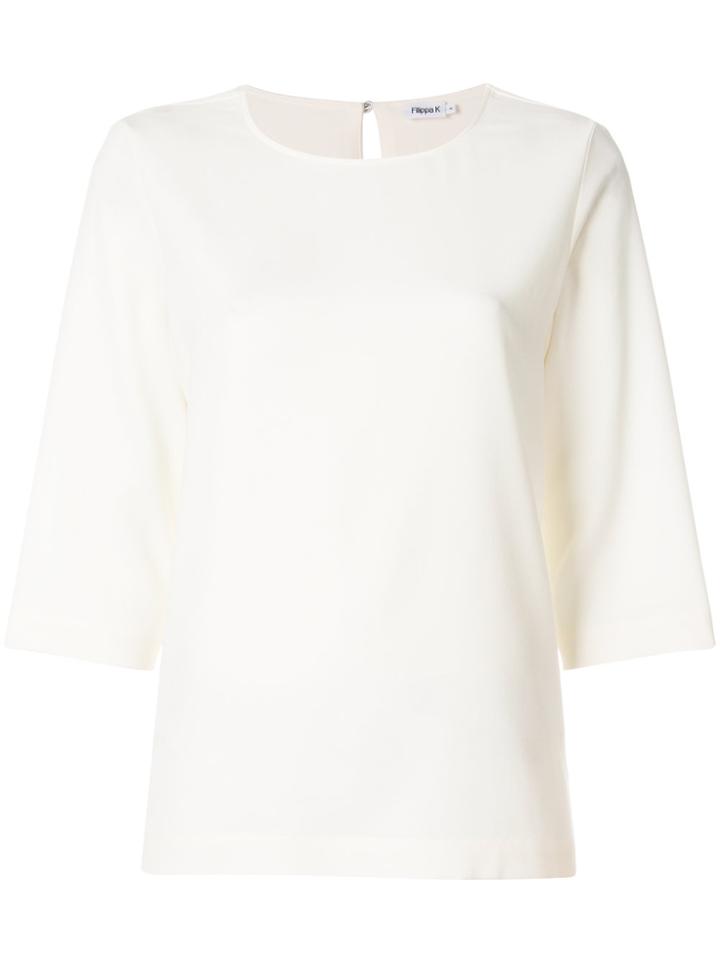 Filippa-k Draped T-shirt - Nude & Neutrals