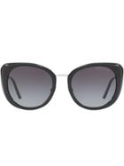 Michael Kors Oversized Frame Sunglasses - Black