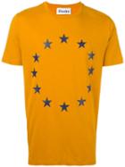 Études 'page Europa' T-shirt, Men's, Size: Large, Yellow/orange, Cotton