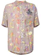 Vivienne Westwood Anglomania Oversized Printed Shirt - Grey