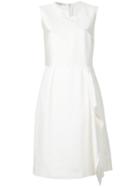 Stella Mccartney Asymmetric Front Dress - White