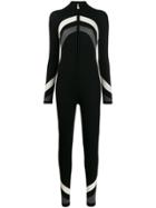 Perfect Moment Knitted Ski Suit - Black