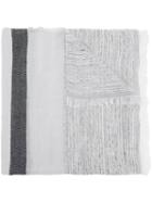 Cerruti 1881 Neck Scarf, Men's, White, Cotton/modal/viscose