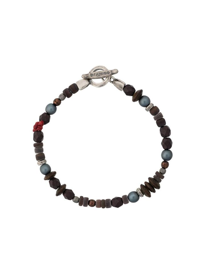 Andrea D'amico Small Stones Bracelet - Brown