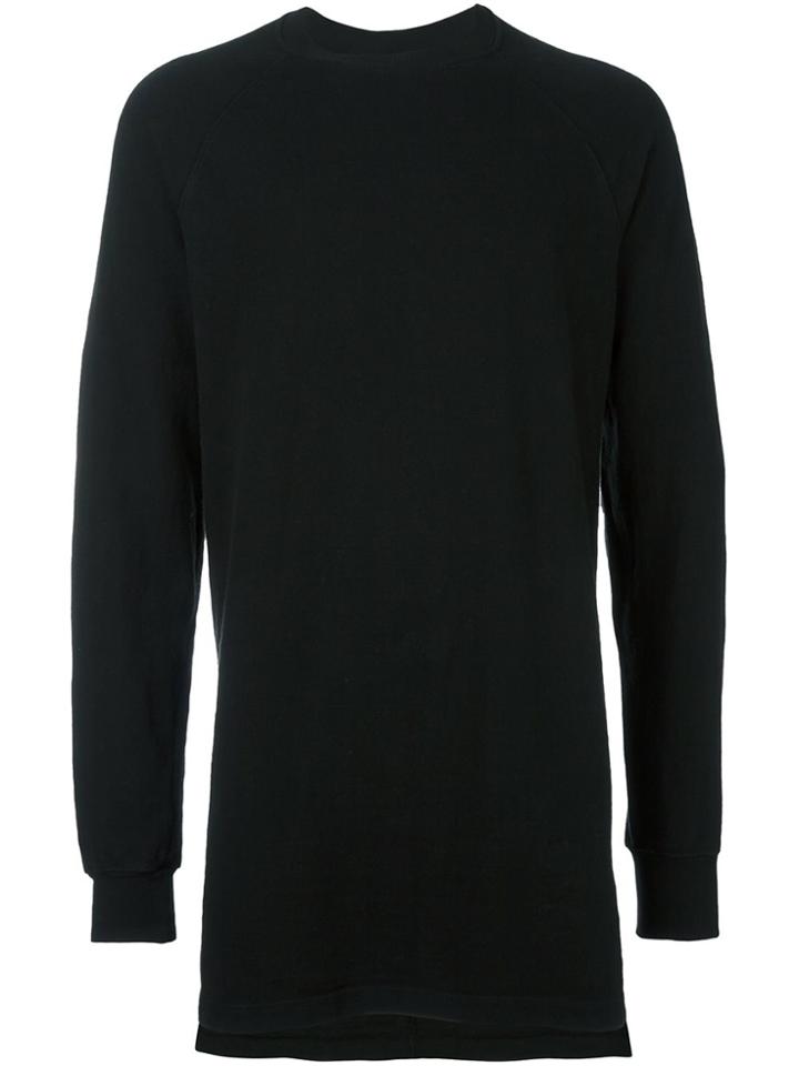 Rick Owens Drkshdw Raglan Sleeve Sweatshirt - Black