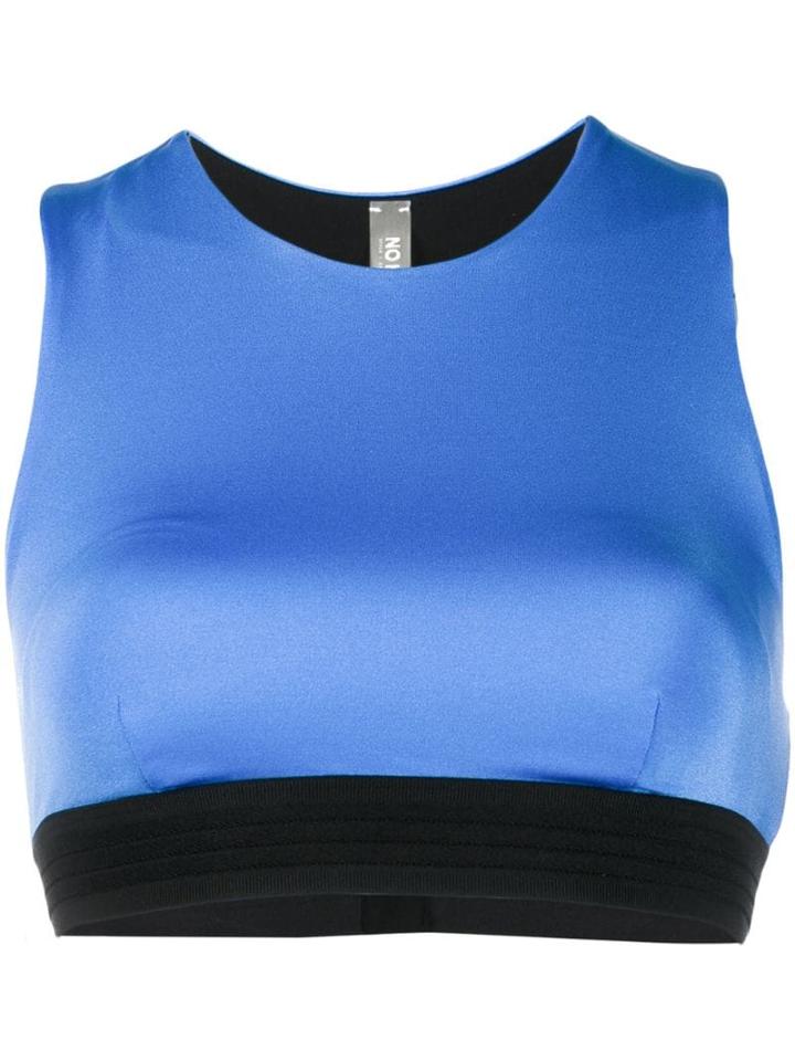 No Ka' Oi Racer-back Tank Top - Blue
