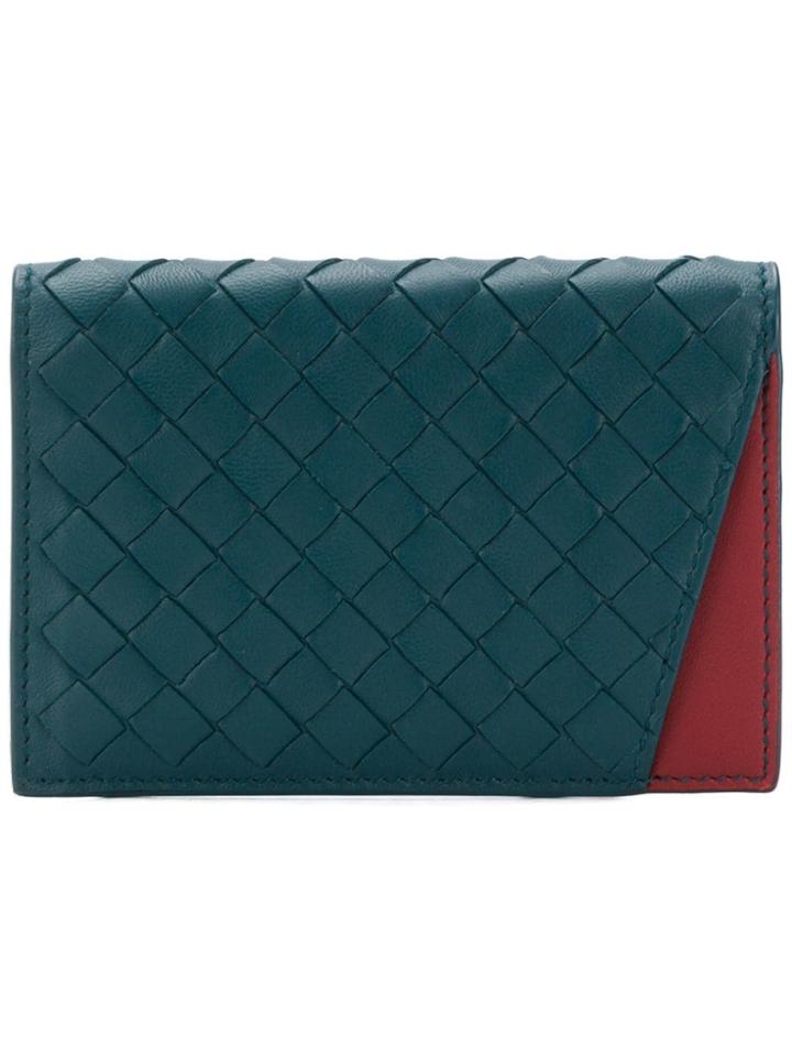 Bottega Veneta Folded Cardholder - Blue