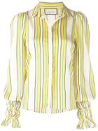 Alexis Catina Striped Shirt - Yellow