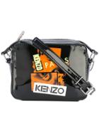 Kenzo - Antonio Lopez Camera Crossbody Bag - Women - Cotton/calf Leather/nylon - One Size, Black, Cotton/calf Leather/nylon