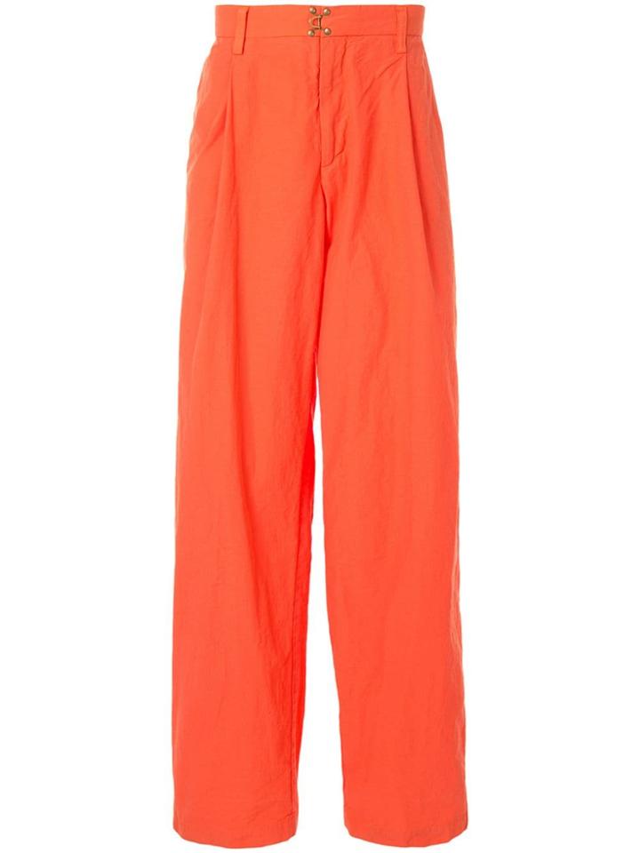 Kolor Wide Leg Trousers - Orange